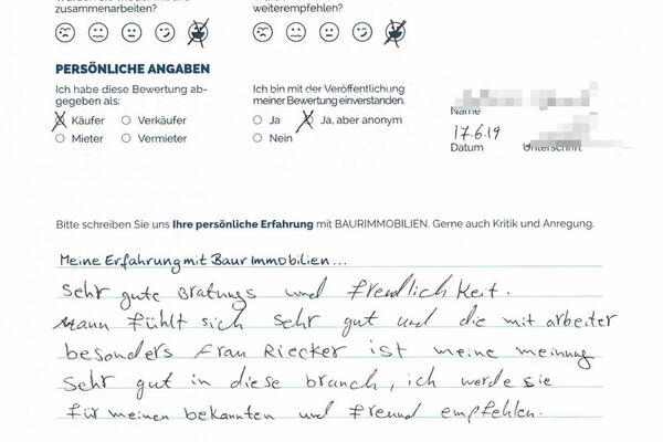 Bewertung von Herr R.