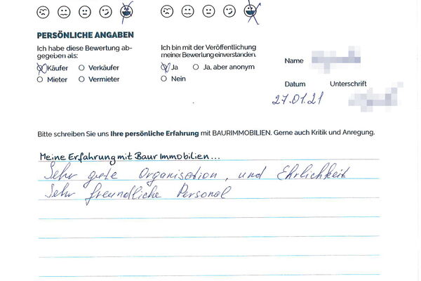 Bewertung von Herr N.