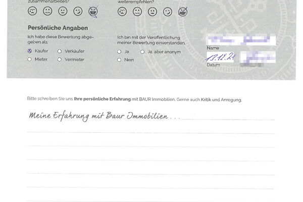 Bewertung von Herr S.