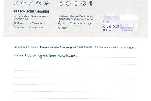 Bewertung von Herr B.