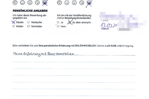 Bewertung von Frau R.