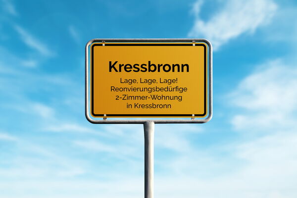 Lage, Lage, Lage! Reonvierungsbedürfige 2 Zimmer-Wohnung in Kressbronn