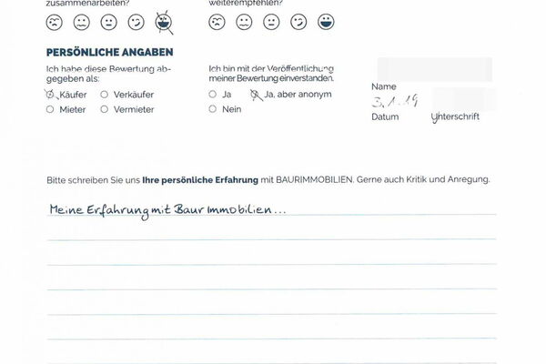 Bewertung von Herr S.