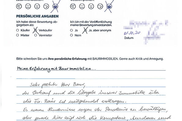 Bewertung von Frau und Herr H.