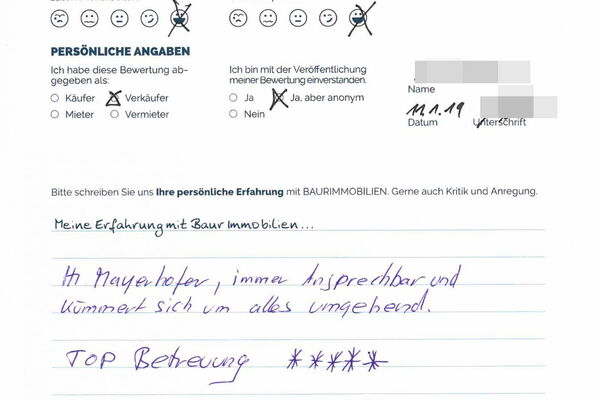 Bewertung von Fam S.