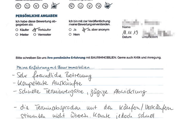 Bewertung von Frau und Herr K.