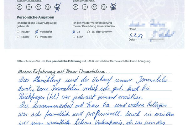 Bewertung von Herr R.