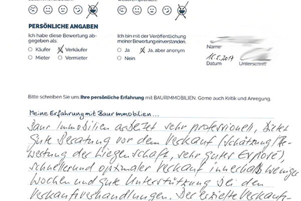 Bewertung von Fam G.