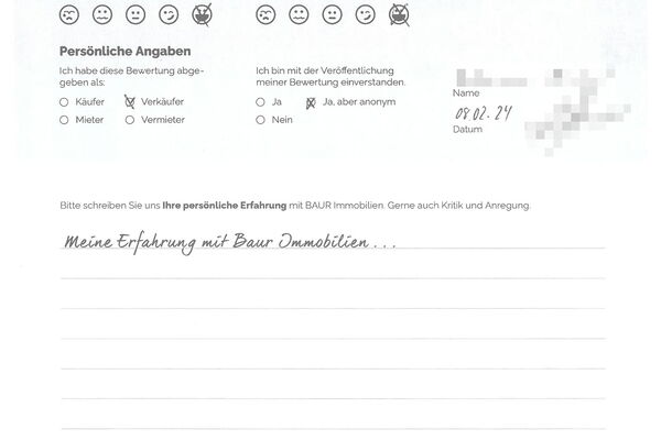 Bewertung von Herr D.