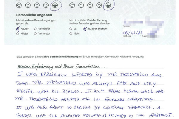 Bewertung von Frau R.