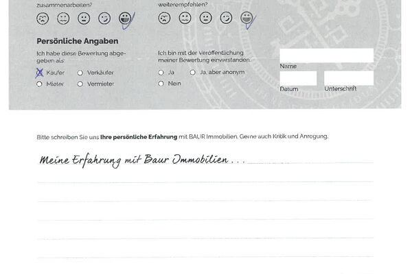 Bewertung von Eheleute S.