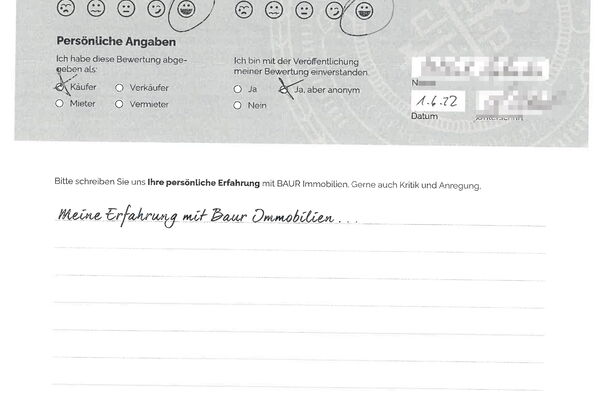 Bewertung von Herr U.