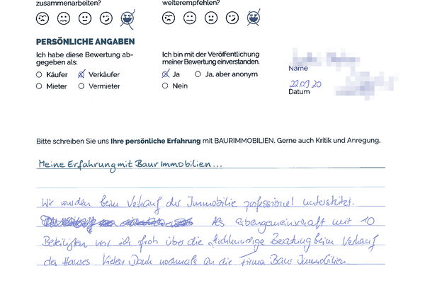 Bewertung von Herr S.