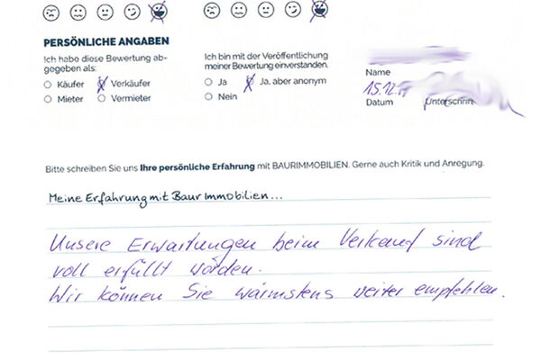 Bewertung von Herr L.