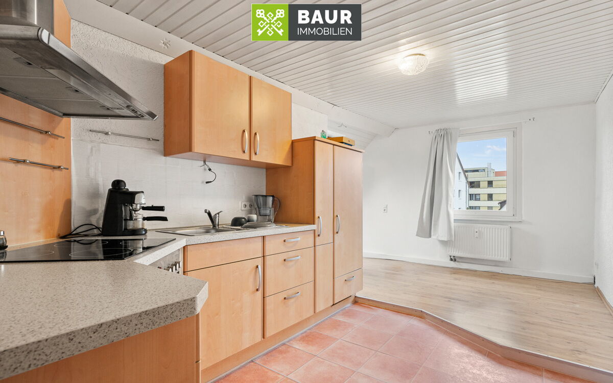 2-Zi-Whg. DG Küche/Wohnzimmer