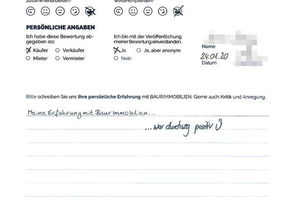 Bewertung von Herr V.