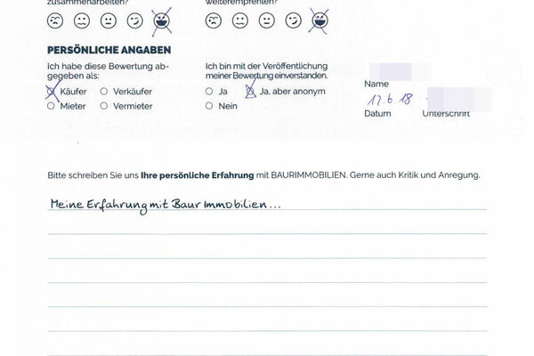 Bewertung von Herr F.