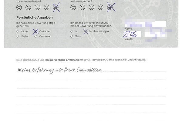 Bewertung von Herr S.