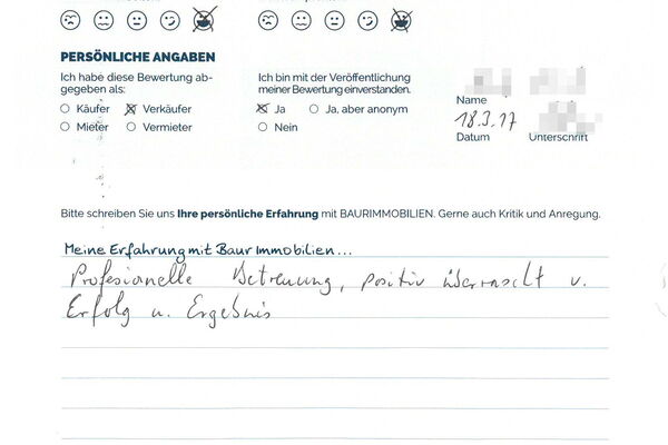 Bewertung von Herr R.