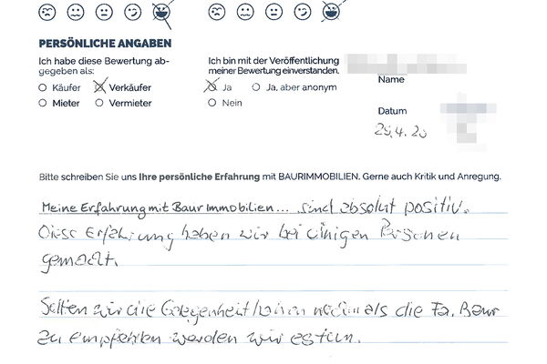 Bewertung von Frau und Herr H.