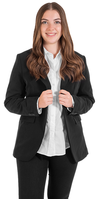 Livia Hähl, Auszubildende zur Immobilienkauffrau