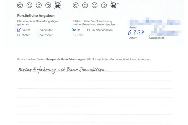 Bewertung von Herr S.