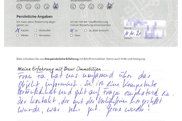 Bewertung von Herr L.