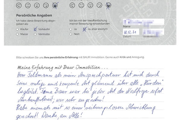 Bewertung von Herr R.