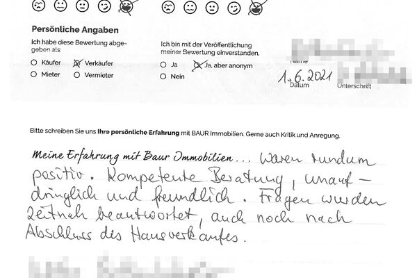 Bewertung von Frau R.