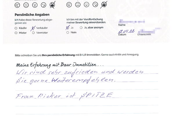 Bewertung von Herr N.