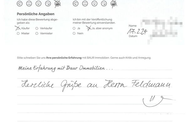 Bewertung von Herr L.