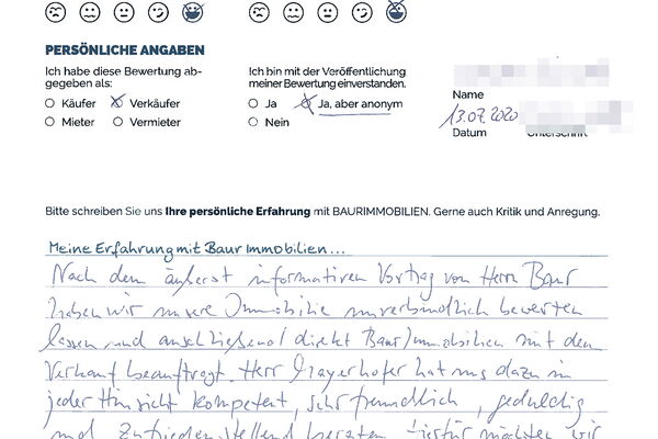 Bewertung von Herr S.