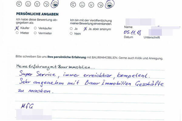 Bewertung von Fam L.